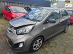Kia Picanto 1.0 CVVT Airco / 5drs / Rijdbare Schade!, Auto diversen, Schadeauto's, Kia, Handgeschakeld, Zilver of Grijs, 998 cc
