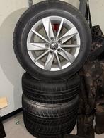 Winterbanden met Orginelen volkswagen velgen 16 insh, Ophalen, 15 inch, Banden en Velgen, Winterbanden