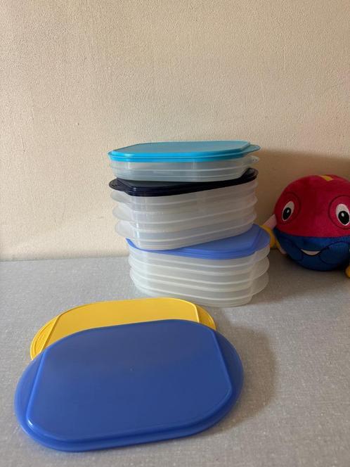 Z.G.A.N. beleg bakken met deksel stapel trio TUPPERWARE, Huis en Inrichting, Keuken | Tupperware, Zo goed als nieuw, Bak of Kom