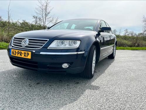 Volkswagen Phaeton 3.2 177KW AUT 2002 Blauw, Auto's, Volkswagen, Particulier, Phaeton, 4x4, ABS, Achteruitrijcamera, Adaptive Cruise Control