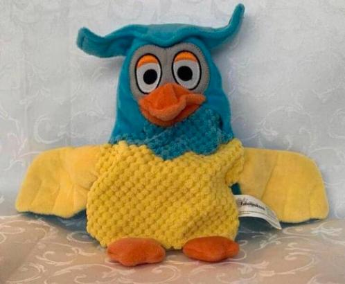 Fabeltjeskrant Meneer de Uil handpop poppenkast Pluche Pop, Kinderen en Baby's, Speelgoed | Knuffels en Pluche, Zo goed als nieuw