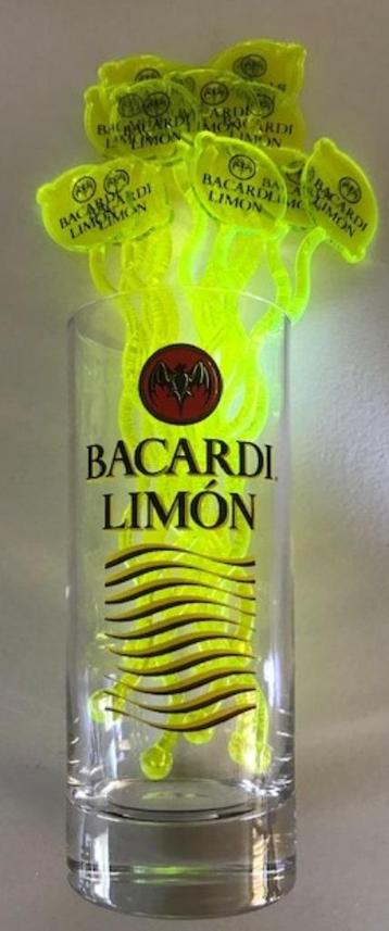 Bacardi roerstaafjes 8 st cocktail party stirrers ( 12 beschikbaar voor biedingen