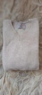 Vintage wollen trui 100% wol maat M/L van Springfield, Maat 48/50 (M), Beige, Ophalen of Verzenden, Gedragen