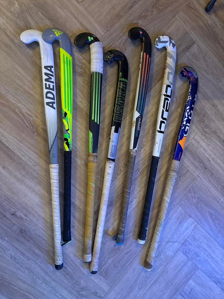 Veld- en zaal hockeysticks diverse merken, Ophalen of Verzenden, Gebruikt, Stick