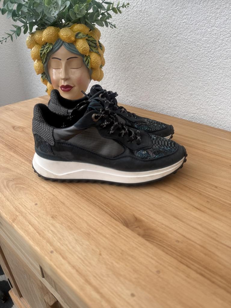 Sneakers Floris van Bommel, Zwart, Floris van Bommel, Ophalen of Verzenden, Sneakers of Gympen