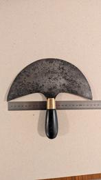Antiek halve maan mes 235mm voor leerbewerking, Antiek en Kunst, Antiek | Gereedschap en Instrumenten, Ophalen of Verzenden