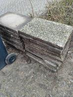 Gratis grindtegels 40x60 cm, Beton, Gebruikt, Ophalen of Verzenden, Terrastegels