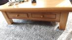 Salontafel & Vitrinekast - Hout, Ophalen, Gebruikt, 100 tot 150 cm, Eikenhout