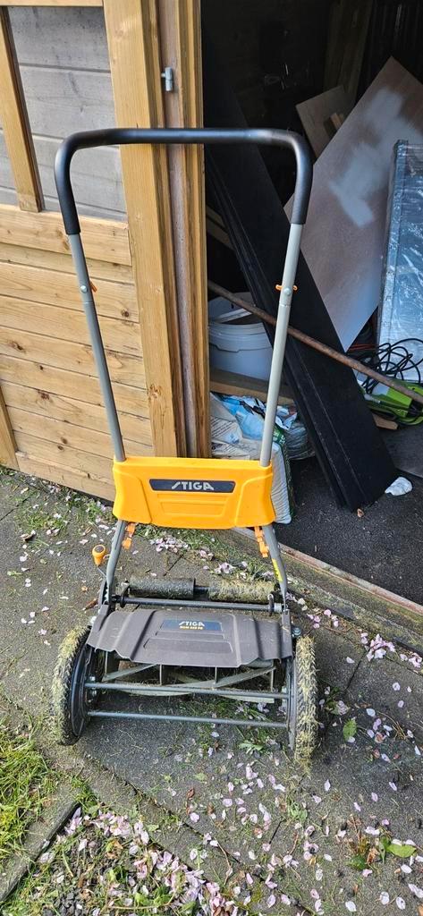 Stiga SCM 440 FS, Tuin en Terras, Grasmaaiers, Gebruikt, Cirkelmaaier, Ophalen