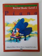Alfred's basic piano library Recital Book Level 2, Muziek en Instrumenten, Bladmuziek, Les of Cursus, Piano, Ophalen of Verzenden