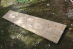 Massief houten plank - 227cm x 42cm, Doe-het-zelf en Verbouw, Hout en Planken, Ophalen, Gebruikt, 25 tot 50 mm, 200 tot 250 cm