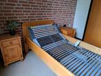 Bed met elektrisch verstelbare lattenbodem 90 x 200 cm, Ophalen, Verstelbaar, 90 cm, Eenpersoons