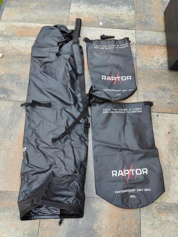 Waterproof bags / tassen waterdicht Raptor RCG beschikbaar voor biedingen