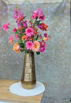 Zijden boeket Pink inclusief vaas Nieuw, Binnen, Triesflowerartist@outlook.com, Verzenden, 3621HA