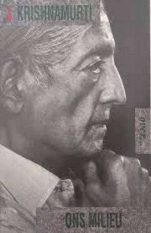 J. Krishnamurti Ons Milieu, Boeken, Esoterie en Spiritualiteit, Nieuw, Ophalen of Verzenden