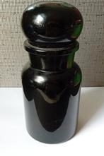 apothekerspot zwart glas, made in belgium, Ophalen of Verzenden