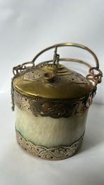 Chinese Opiumpot marmer met koper, Ophalen of Verzenden