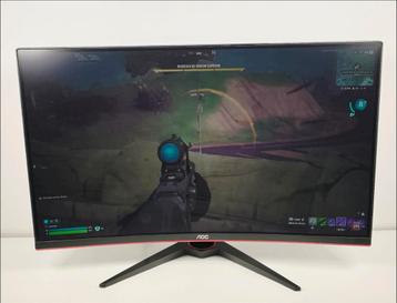 AOC CQ32G1 – 31.5" Curved Gaming Monitor (VA) - 2K - 144Hz beschikbaar voor biedingen