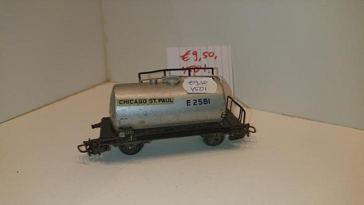 Märklin 4501 ketelwagen MACON BOSTON, Hobby en Vrije tijd, Modeltreinen | H0, Wagon, Wisselstroom, Märklin, Ophalen of Verzenden