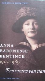 Anna baronesse Bentinck 1902-1989, Ophalen of Verzenden, Zo goed als nieuw, Overige