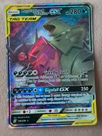 Sableye & tyranitar tag team, pokémonkaart, Hobby en Vrije tijd, Verzamelkaartspellen | Pokémon, Ophalen of Verzenden, Gebruikt