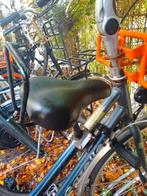 zadel voor kind voorop stang fiets, Ophalen, Gebruikt