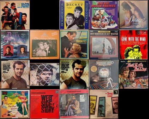 LP's - diverse - SOUNDTRACKS - zie omschrijving #3, Cd's en Dvd's, Vinyl | Pop, Gebruikt, 1960 tot 1980, Overige formaten, Ophalen