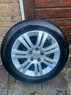 Opel vectra C 4x velg met hankook zomerbanden, Ophalen, 16 inch, 205 mm, Zomerbanden