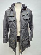 Barbour dames winter wax jas 'Int Parka' maat 38 Nieuw!, Ophalen, Barbour, Zwart, Maat 42/44 (L)