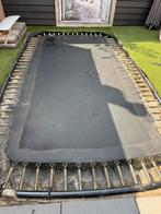 Exit trampoline 250 x 400 in ground incl afdekzeil winter, Ophalen, Gebruikt