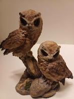 Uilenbeeld - Twee Uiltjes, Ophalen of Verzenden, Nieuw, Vogel, Beeldje of Figuurtje