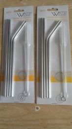 RVS rietjes 8 stuks, Ophalen, Nieuw