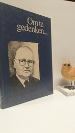 Mallan, Ds. F.; Om te gedenken (40 jarig ambtsjubileum), Boeken, Ophalen of Verzenden, Gelezen, Christendom | Protestants