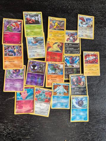Pokémon kaarten (ca. 60) beschikbaar voor biedingen