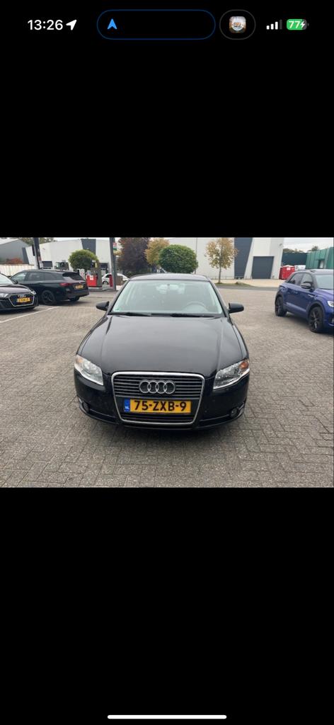 Audi A4 2.0 96KW AUT 2005 Zwart MOETWEG!!!, Auto's, Audi, 730 kg, 4 cilinders, 1984 cc, A4