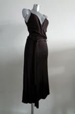 Diane von Furstenberg rayon jurk US8-NL38 origineel, Bruin, Verzenden, Zo goed als nieuw, Diane von Furstenberg