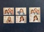 postzegel kinderzegels serie 3 prinsjes 2012 koninklijk huis, Postzegels en Munten, Ophalen of Verzenden, Na 1940, Gestempeld