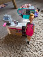 Barbie koffie salon en massage salon, Ophalen of Verzenden, Zo goed als nieuw, Barbie