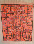 Hubert Bekman 1958 schets ontwerpen voor kleden (Acryl verf), Ophalen of Verzenden