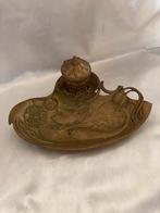 Art Nouveau Bronzen Inktpot - Ca. 1900, Ophalen of Verzenden
