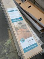 Wit geolied eiken laminaat, Doe-het-zelf en Verbouw, Ophalen, Kunststof, Nieuw, 10 m² of meer