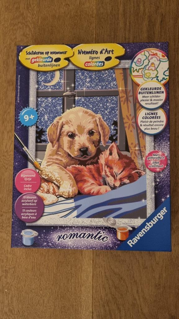 NIEUW Schilderen op nummer Romantic – Ravensburger, Hobby en Vrije tijd, Schilderen, Nieuw, Schilderen op nummer, Ophalen
