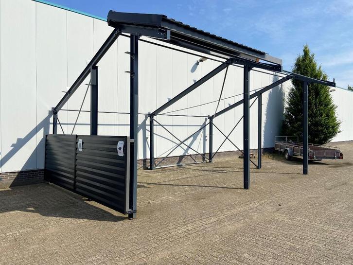 Kapschuur / Spanten / Rabatdelen / Dakplaten, Doe-het-zelf en Verbouw, Metalen, Nieuw, IJzer, Ophalen