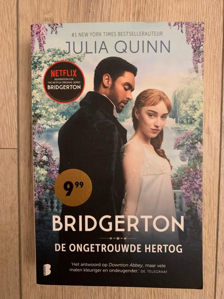 Bridgerton: De ongetrouwde hertog, Boeken, Romans, Gelezen, Nederland, Ophalen of Verzenden
