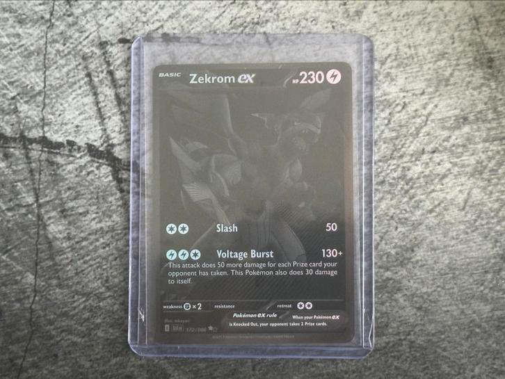 Zekrom EX Pokémonkaart – Zeldzaam freshly packed, Hobby en Vrije tijd, Verzamelkaartspellen | Pokémon, Nieuw, Ophalen of Verzenden