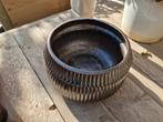 Mooie decoratieve pot voor binnen, Rond, Ophalen of Verzenden, Aardewerk, Binnen