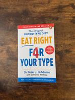Eet Right 4 Your Type - Bloedgroepdieet, Ophalen of Verzenden, Zo goed als nieuw, Dieet en Voeding