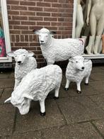 schaap en lammetjes van polyester - tuinbeelden - boerderij, Tuin en Terras, Ophalen, Overige materialen, ., Nieuw