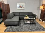 GRATIS LEVERING Strakke Antraciete Microleren Hoekbank, Ophalen of Verzenden, Sofa Point, Sofapointnl@gmail.com, Noordkade 68A