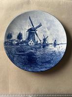 Delfts blauw bord met molens, Ophalen